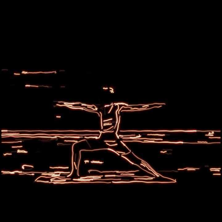 Preview of the Ember Sketch audio-reactive visual