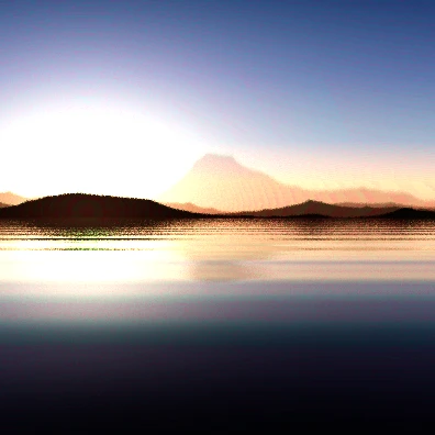 Preview of the The Lonely Mountain audio-reactive visual