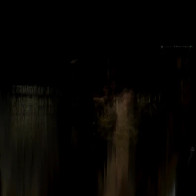 Preview of the Melt Curtain audio-reactive visual