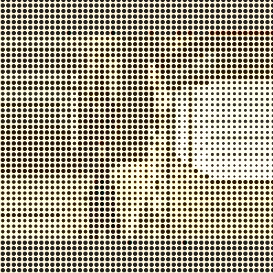 Preview of the Screenprint Halftone audio-reactive visual