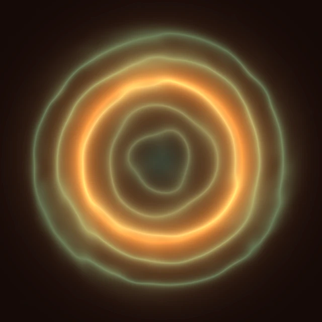 Preview of the Slow Reggae Portal audio-reactive visual