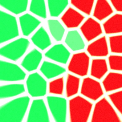 Preview of the Territory audio-reactive visual