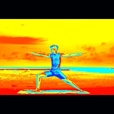 Preview of the Thermal audio-reactive visual